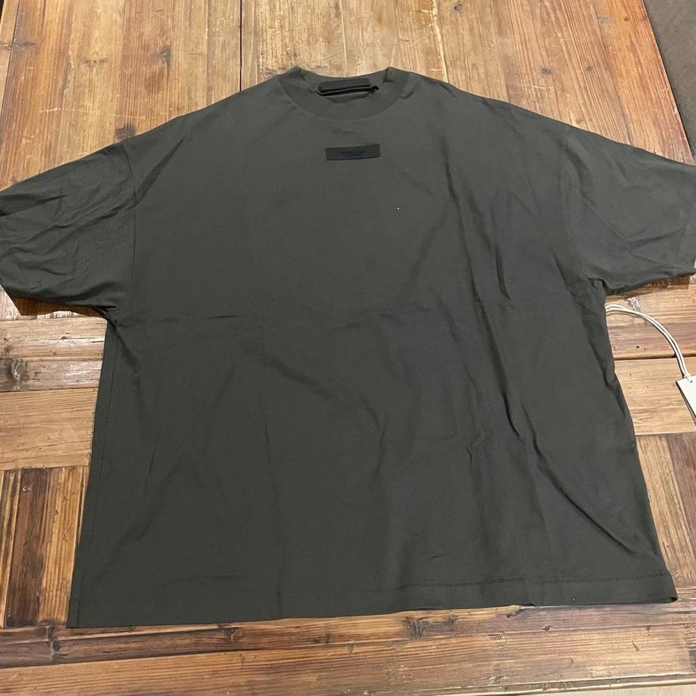 Essentials Charcoal Short Sleeve Tee